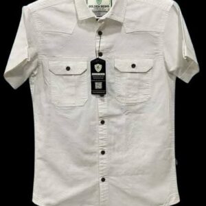 Half sleeve double pocket shirt