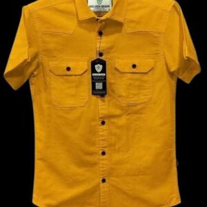 Half sleeve double pocket shirt