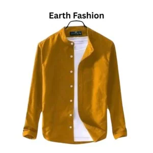 Band Collar Shirt